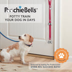 PoochieBells Classic Dog Doorbell Home Training | Lux Leather - Poochie-Pets
