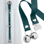 PoochieBells Classic Dog Doorbell Home Training | Lux Leather - Poochie-Pets
