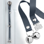 PoochieBells Classic Dog Doorbell Home Training | Lux Leather - Poochie-Pets