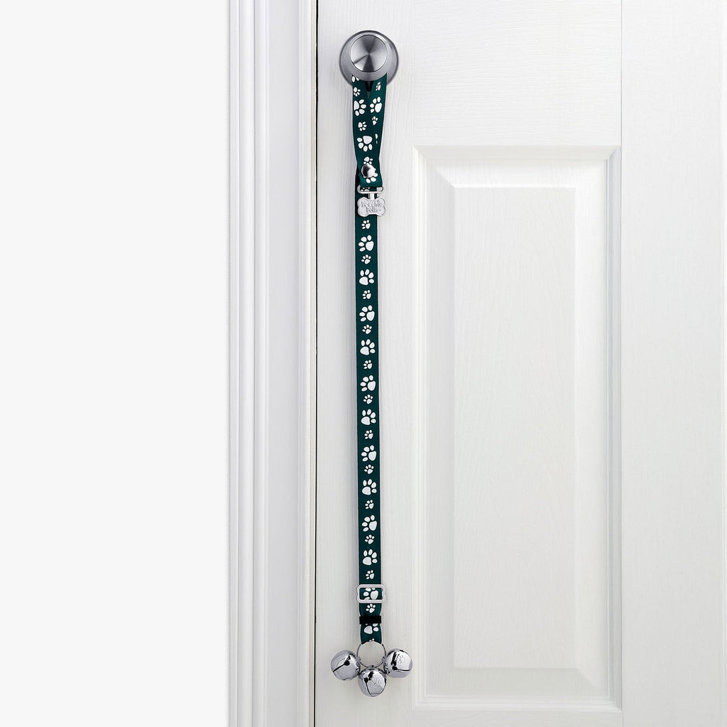 PoochieBells Dark Green Signature Tracks - Poochie - Pets