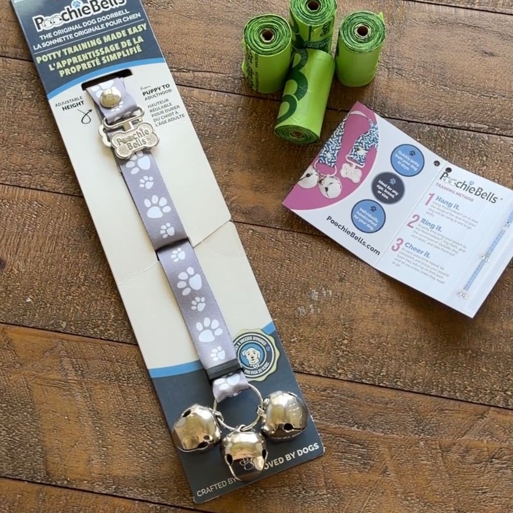 PoochieBells Gray Signature Tracks Package - Poochie-Pets