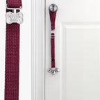 PoochieBells Maroon Cotton Webbing - Poochie - Pets