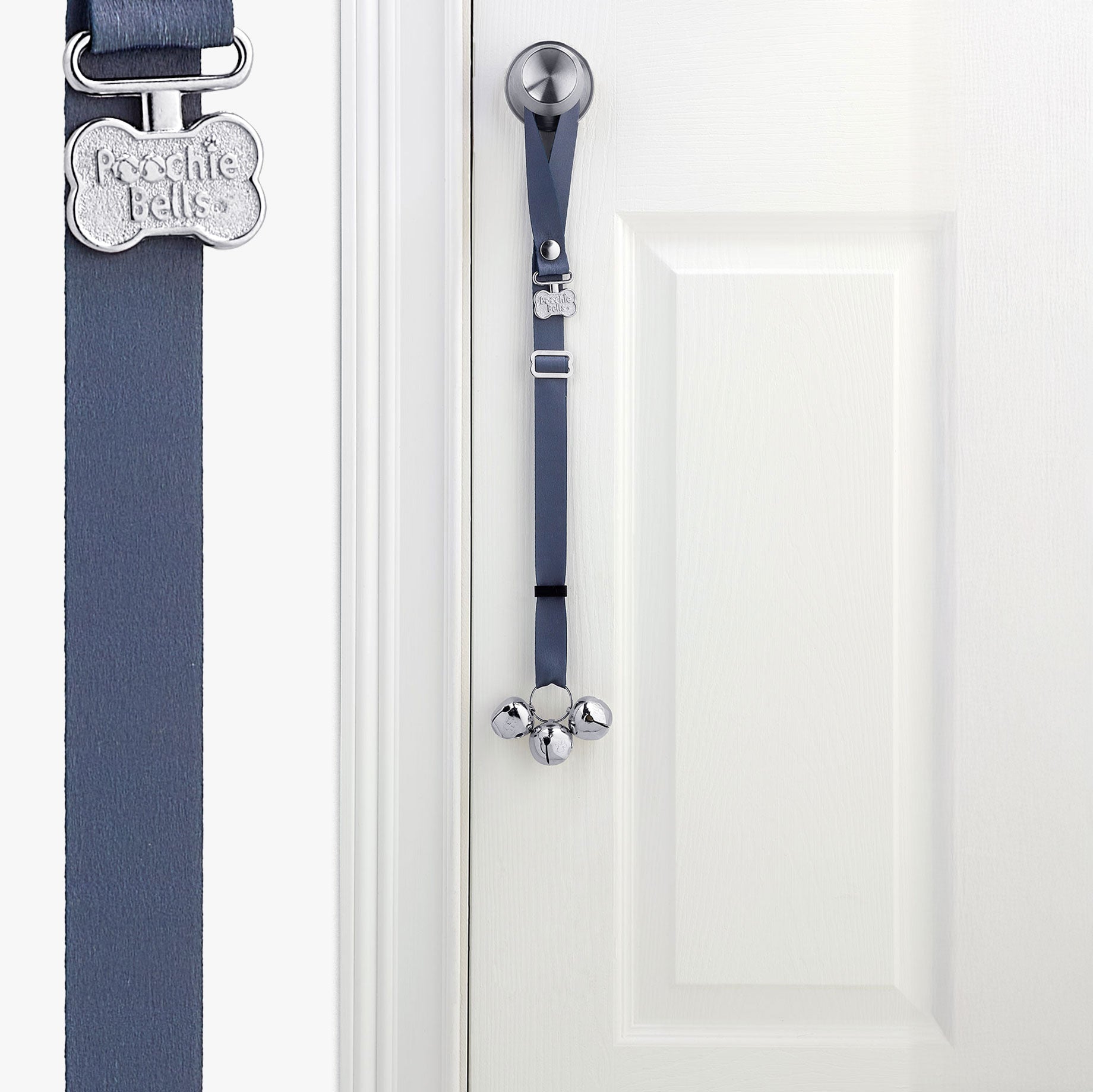 PoochieBells Pewter Gray - Poochie - Pets