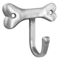 PoochieBells Silver Bone Wall Hook - Poochie-Pets