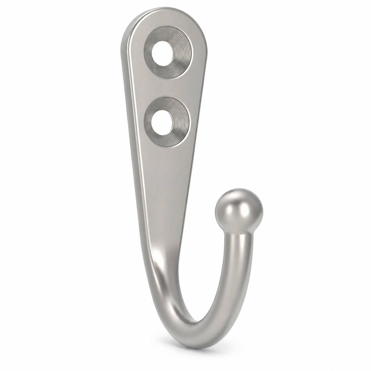 PoochieBells Silver Wall Hook