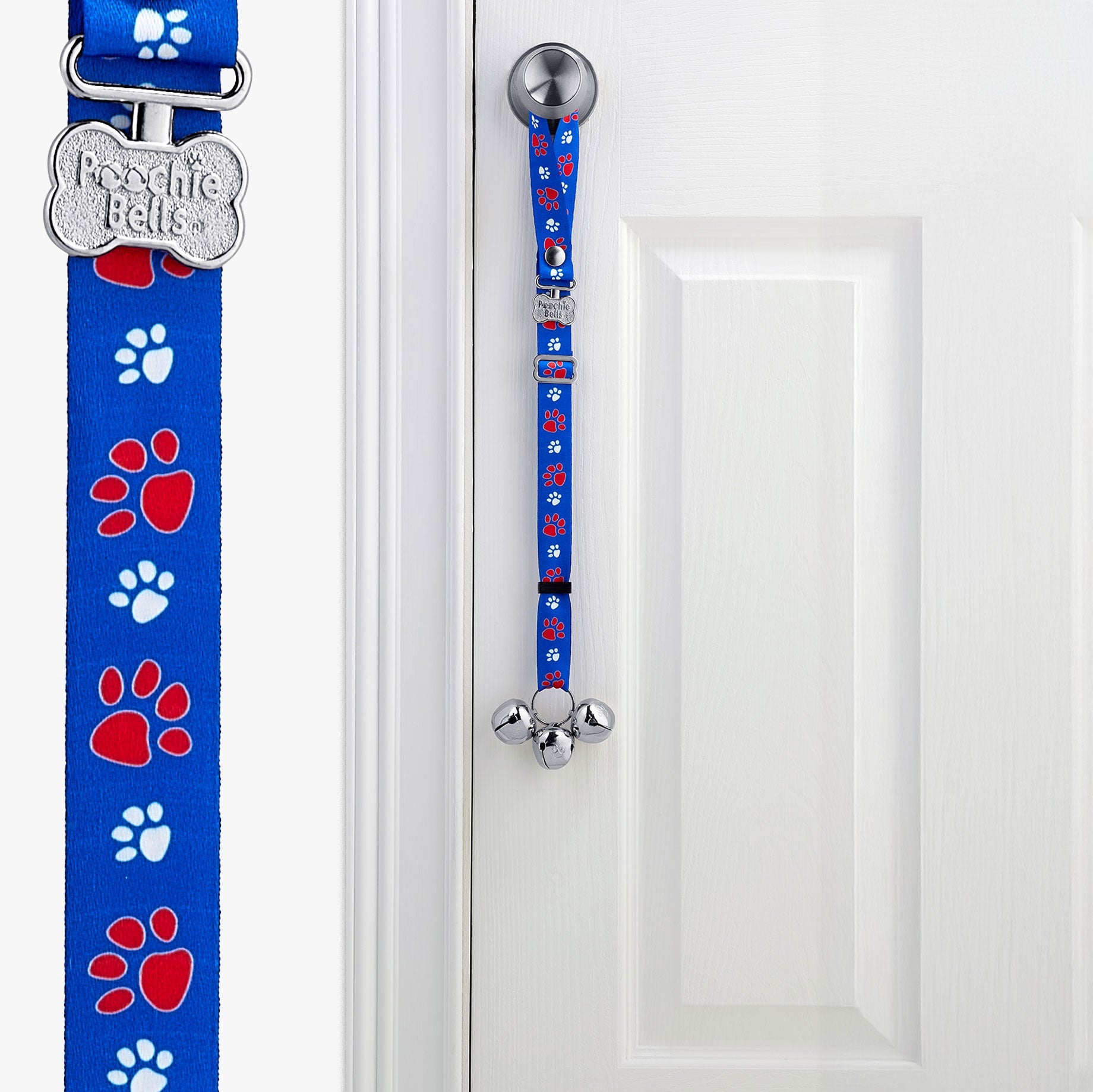 PoochieBells Team Tracks Blue & Red - Poochie - Pets