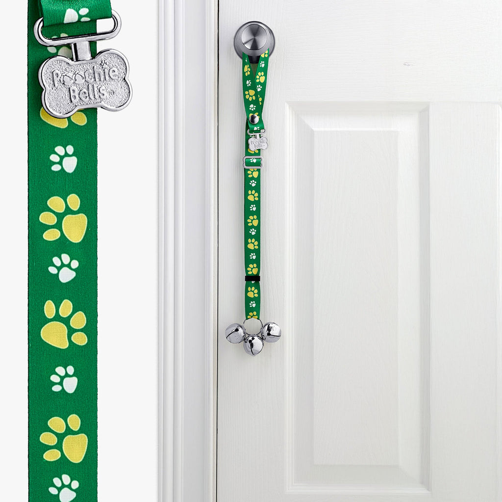 PoochieBells Team Tracks Green & Yellow - Poochie - Pets