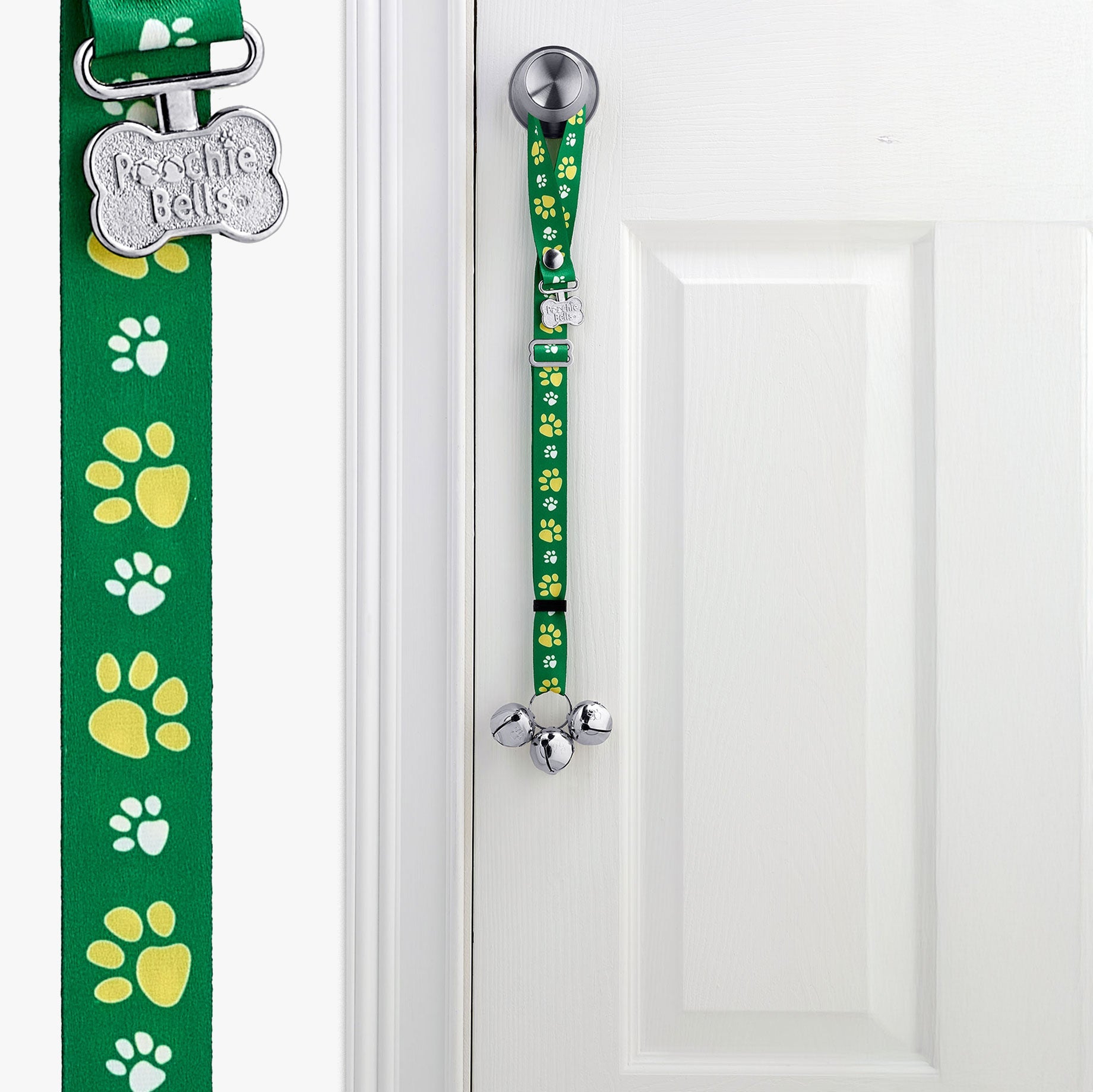 PoochieBells Team Tracks Green & Yellow - Poochie - Pets