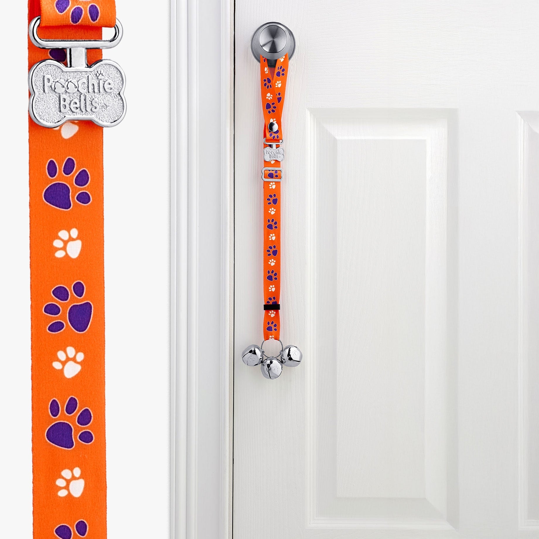 PoochieBells Team Tracks Orange & Purple - Poochie - Pets