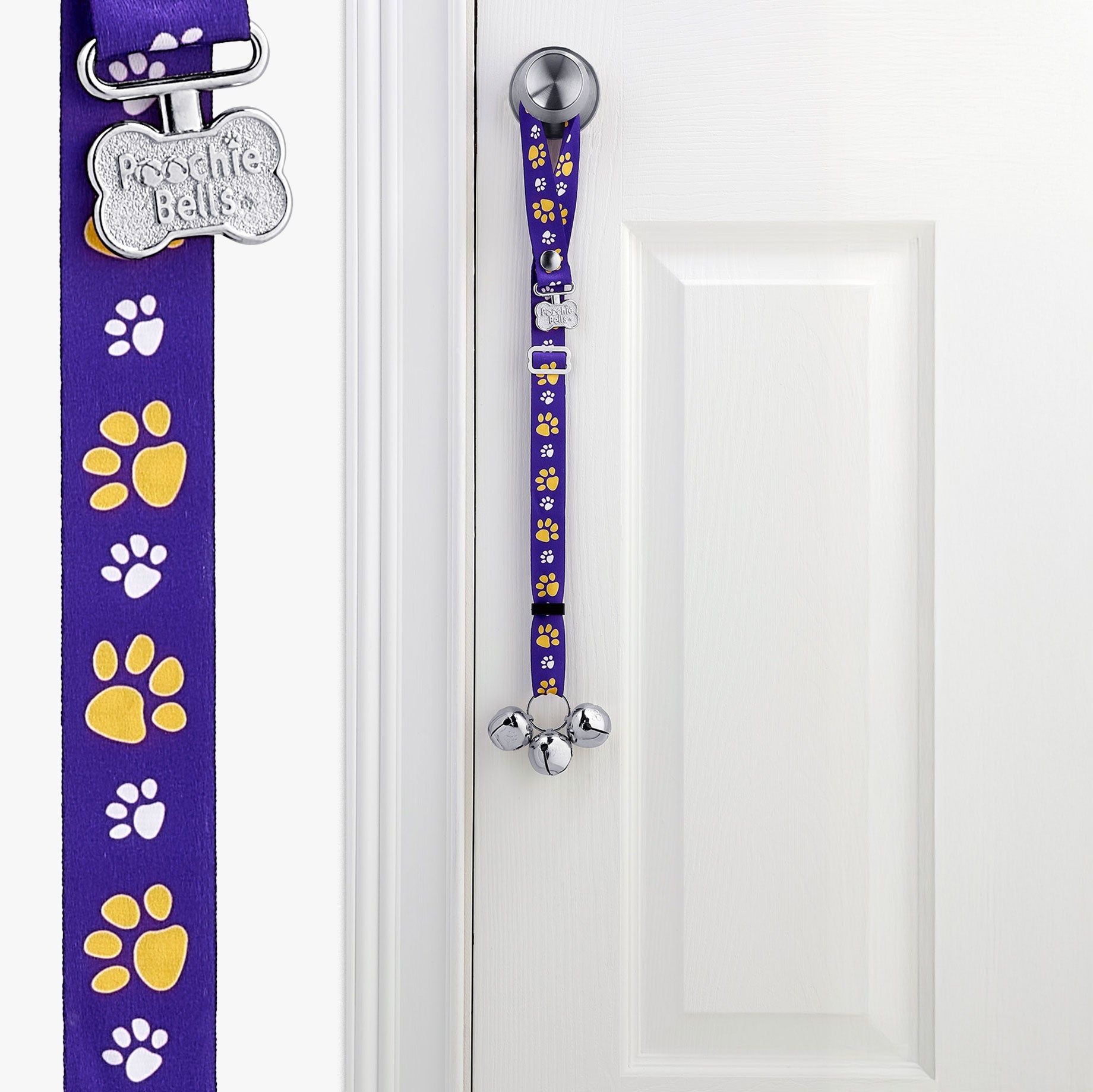 PoochieBells Team Tracks Purple & Gold - Poochie - Pets