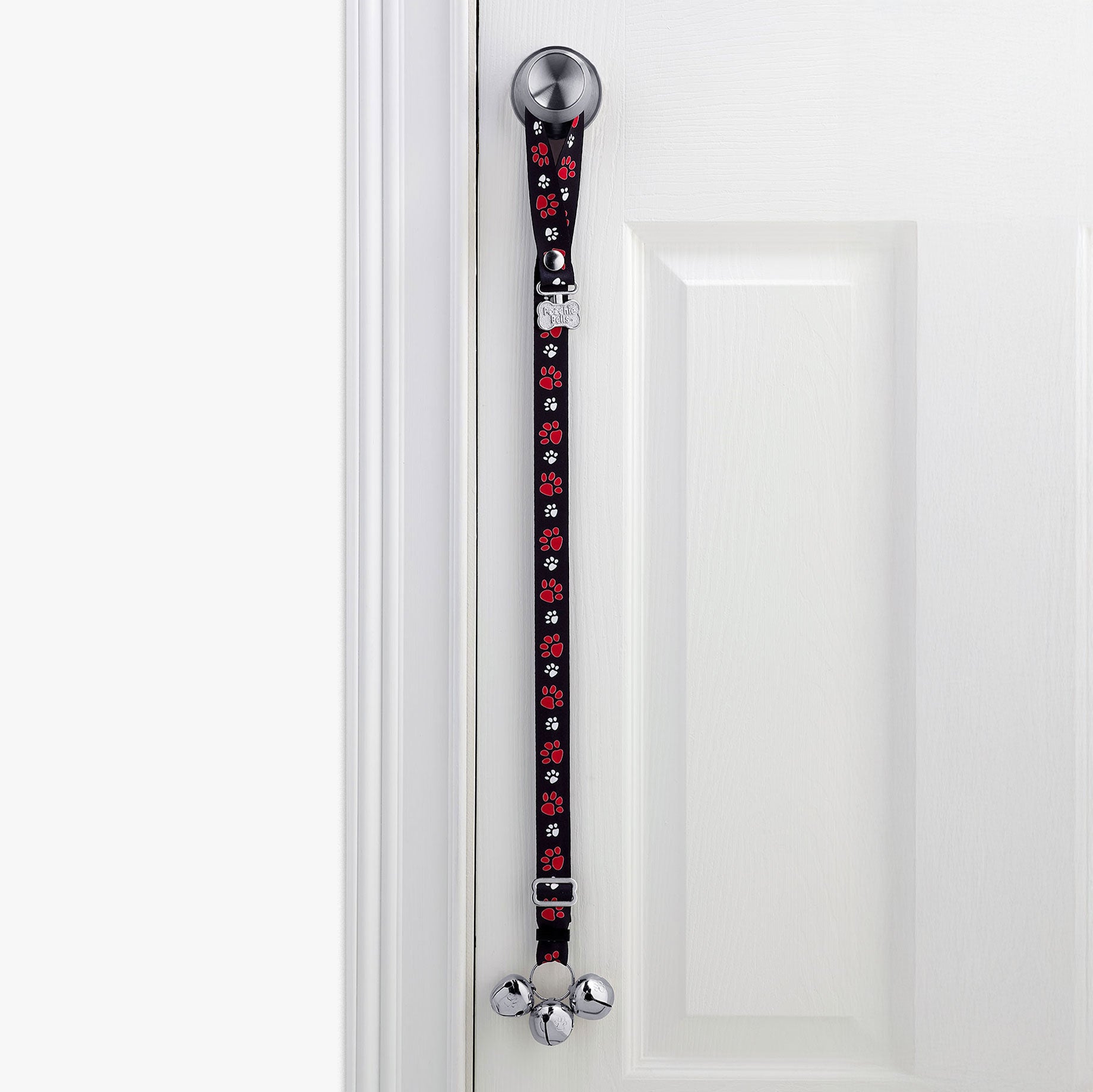 PoochieBells Team Tracks Black & Red