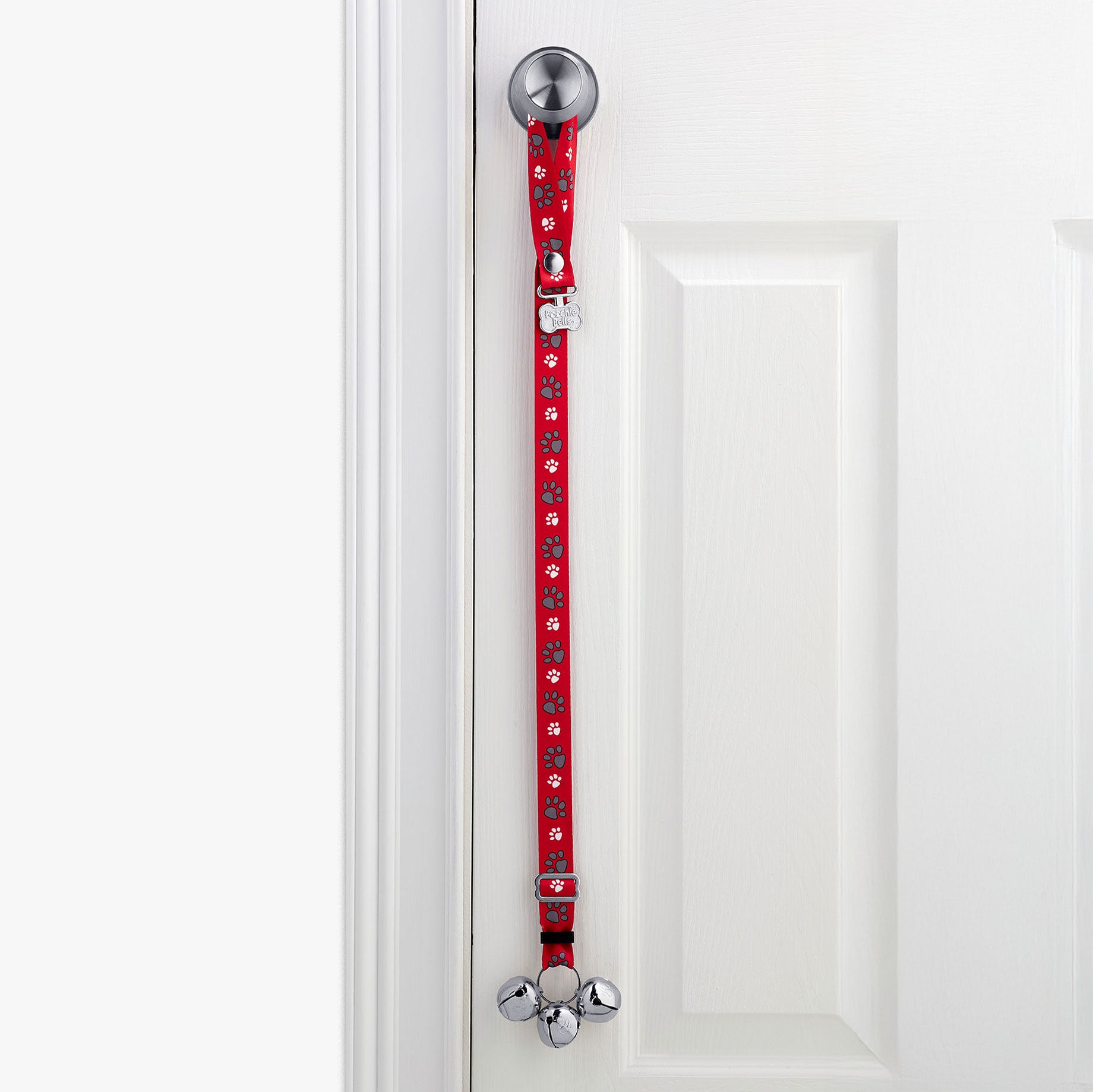 PoochieBells Team Tracks Red & Gray