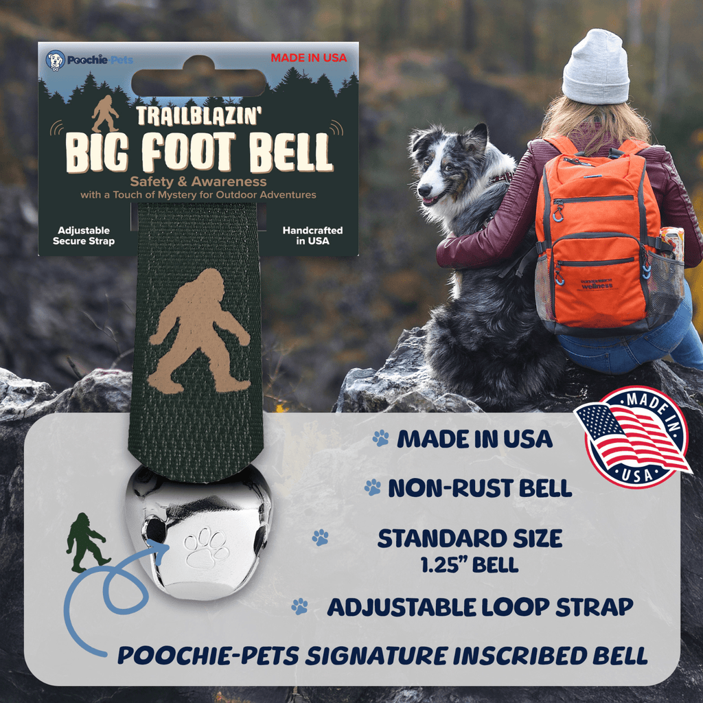 TrailBlazin’ Bear Bell Big Foot Special Edition - Poochie - Pets