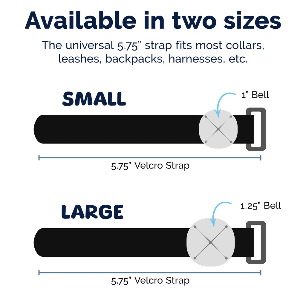 TrailBlazin’ Bear Bells Black - Poochie - Pets