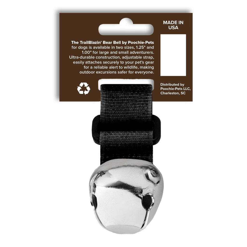 TrailBlazin’ Bear Bells Black - Poochie - Pets