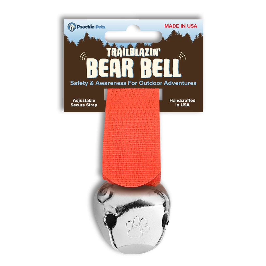 TrailBlazin’ Bear Bells Orange - Poochie - Pets